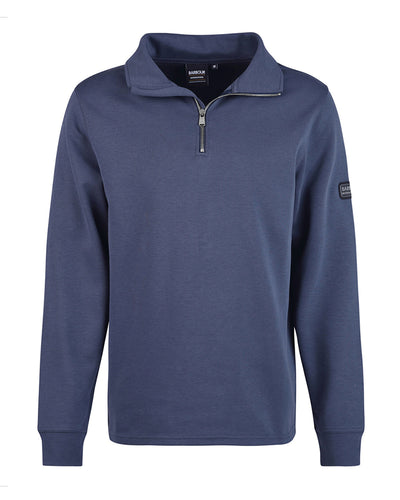 BARBOUR INT. SPRINT HALF ZIP INDIGO BLUZA