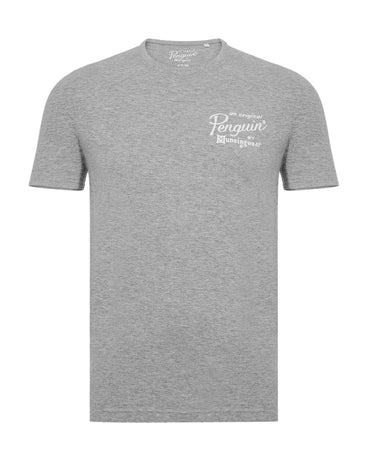 ORIGINAL PENGUIN LOGO TEE RAIN HEATHER T-SHIRT