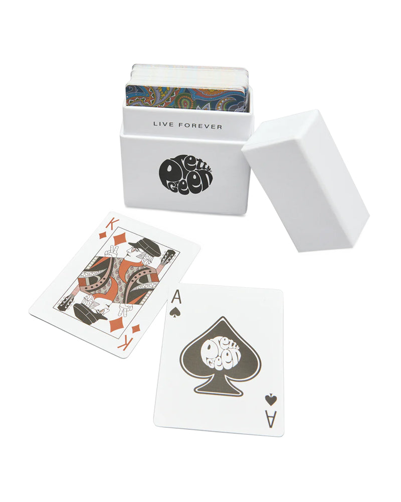 PRETTY GREEN 15TH ANNIVERSARY PLAYING CARDS KARTY