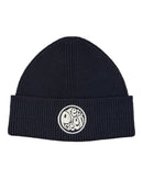 Load image into Gallery viewer, PRETTY GREEN LOGO KNIT BEANIE NAVY CZAPKA ZIMOWA
