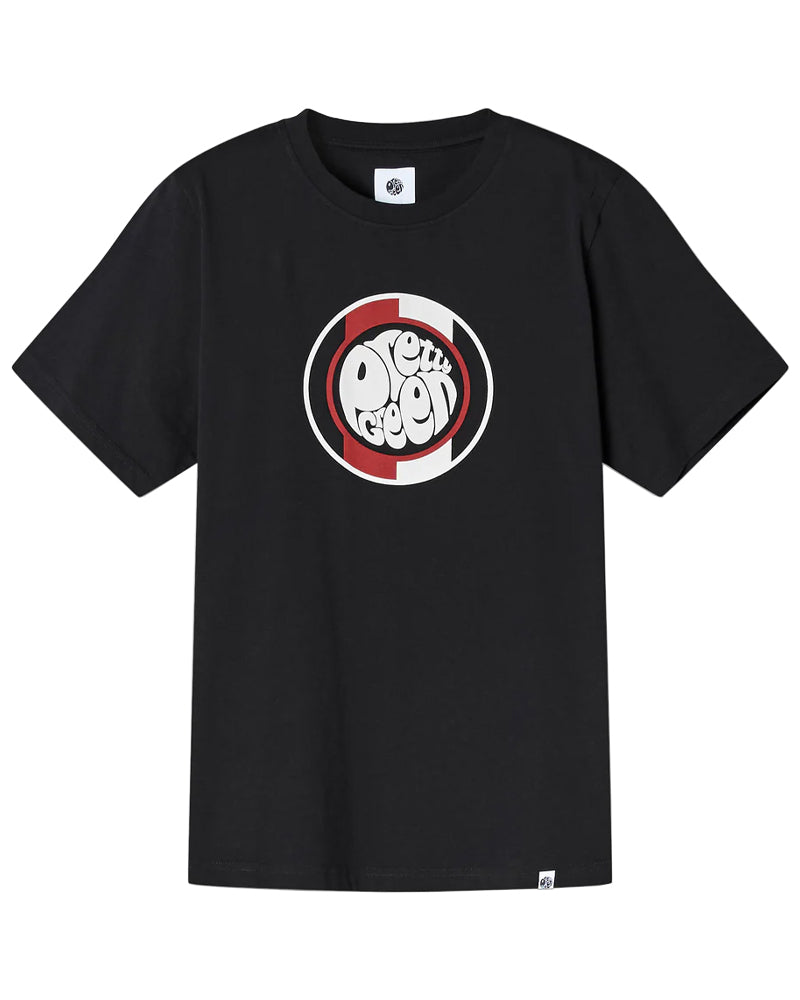 PRETTY GREEN TILBY LOGO BLACK T-SHIRT