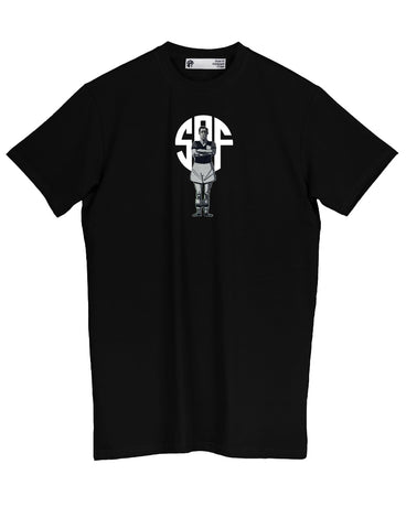 SPF OLDSCHOOL PLAYER BLACK T-SHIRT
