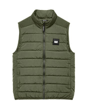 Załaduj obraz do przeglądarki galerii, WEEKEND OFFENDER GACHA PADDED GILET CASTLE GREEN BEZRĘKAWNIK
