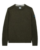 Načíst obrázek do prohlížeče Galerie, WEEKEND OFFENDER ZAGREB KNITTED WOOL CASTLE GREEN SWETER

