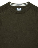 Načíst obrázek do prohlížeče Galerie, WEEKEND OFFENDER ZAGREB KNITTED WOOL CASTLE GREEN SWETER
