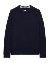 Załaduj obraz do przeglądarki galerii, WEEKEND OFFENDER ZAGREB KNITTED WOOL NAVY SWETER
