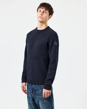 Załaduj obraz do przeglądarki galerii, WEEKEND OFFENDER ZAGREB KNITTED WOOL NAVY SWETER
