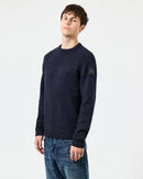 Načíst obrázek do prohlížeče Galerie, WEEKEND OFFENDER ZAGREB KNITTED WOOL NAVY SWETER
