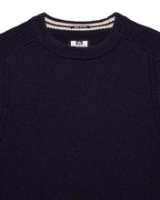 Załaduj obraz do przeglądarki galerii, WEEKEND OFFENDER ZAGREB KNITTED WOOL NAVY SWETER
