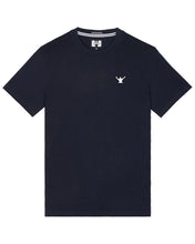 Załaduj obraz do przeglądarki galerii, WEEKEND OFFENDER COLOM LEO GREGORY NAVY T-SHIRT
