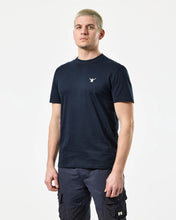 Załaduj obraz do przeglądarki galerii, WEEKEND OFFENDER COLOM LEO GREGORY NAVY T-SHIRT
