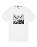 Załaduj obraz do przeglądarki galerii, Weekend Offender Leo Gregory Mono Graphic White T-Shirt
