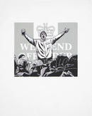 Załaduj obraz do przeglądarki galerii, Weekend Offender Leo Gregory Mono Graphic White T-Shirt
