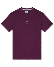 Załaduj obraz do przeglądarki galerii, WEEKEND OFFENDER SMILE GRAPHIC ACAI BERRY T-SHIRT
