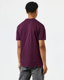 Načíst obrázek do prohlížeče Galerie, WEEKEND OFFENDER SMILE GRAPHIC ACAI BERRY T-SHIRT
