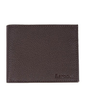 Załaduj obraz do przeglądarki galerii, BARBOUR AMBLE LEATHER BILLFOLD WALLET BROWN PORTFEL

