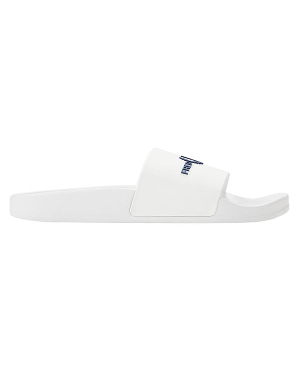 Fred Perry Branded White Klapki męskie