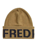 Načíst obrázek do prohlížeče Galerie, Fred Perry Oversized Branded Beanie Stone czapka zimowa
