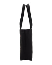 Load image into Gallery viewer, Fred Perry Cross Stitch Graphic Tote Black torba
