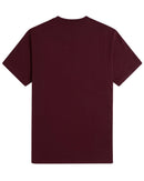 Load image into Gallery viewer, Fred Perry Embroidered Oxblood T-shirt
