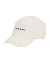 Load image into Gallery viewer, Fred Perry 5 panel Twill Cap Ecru czapka z daszkiem
