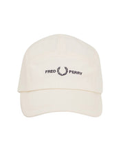 Load image into Gallery viewer, Fred Perry 5 panel Twill Cap Ecru czapka z daszkiem
