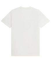 Load image into Gallery viewer, Fred Perry Laurel Wreath Grid Snow White T-Shirt
