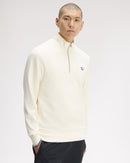 Load image into Gallery viewer, Fred Perry Half Zip Ecru Bluza
