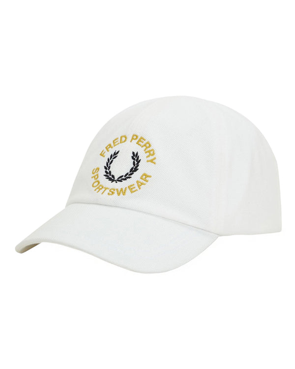 Fred Perry Sportswear Graphic Cap Snow White czapka z daszkiem