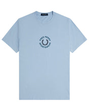 Load image into Gallery viewer, Fred Perry Sportswear Graphic Light Smoke T-Shirt

