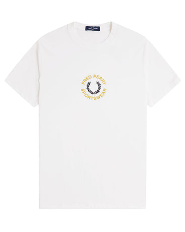 Fred Perry Sportswear Graphic Snow White T-Shirt