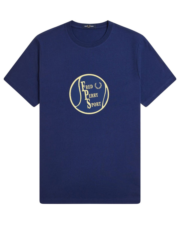 Fred Perry Tennis French Navy Koszulka