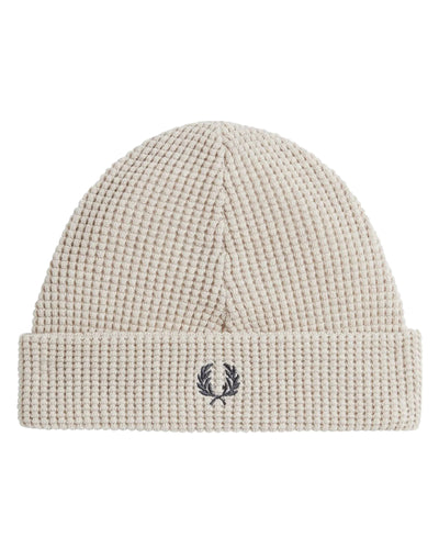 Fred Perry Waffle Knit Beanie Porridge Marl Czapka Zimowa