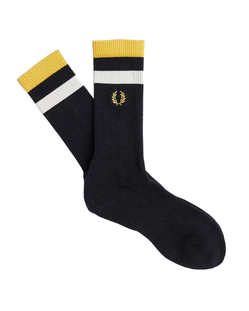 FRED PERRY BOLD TWIN TIPPED SOCKS NAVY SKARPETKI