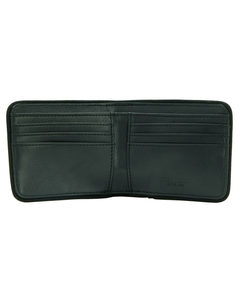 FRED PERRY Tonal Billfold Wallet Black