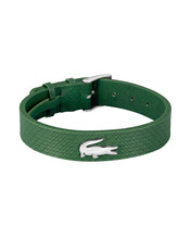 Load image into Gallery viewer, Lacoste Leather Bracelet Green L.12.12 bransoletka skórzana
