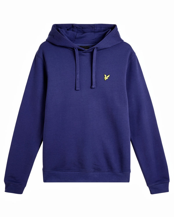 Lyle & Scott bluza z kapturem granatowa