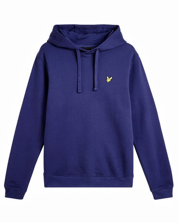 Lyle & Scott bluza z kapturem granatowa