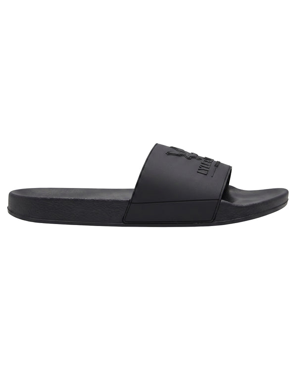 Lyle & Scott Brody Black Klapki męskie