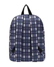 Załaduj obraz do przeglądarki galerii, LYLE &amp; SCOTT CHECK BACKPACK DARK NAVY PLECAK
