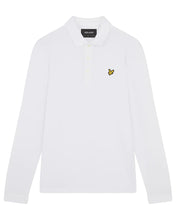 Load image into Gallery viewer, LYLE &amp; SCOTT LONGSLEEVE POLO SHIRT WHITE
