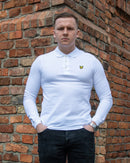 Načíst obrázek do prohlížeče Galerie, LYLE &amp; SCOTT LONGSLEEVE POLO SHIRT WHITE

