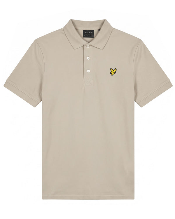 Lyle & Scott Plain Grey Taupe Koszulka polo