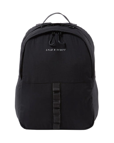 Lyle & Scott Ripstop Rucksack Jet Black Plecak