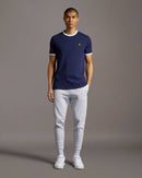 Načíst obrázek do prohlížeče Galerie, Lyle &amp; Scott Skinny Cuff Sweatpants Grey spodnie dresowe
