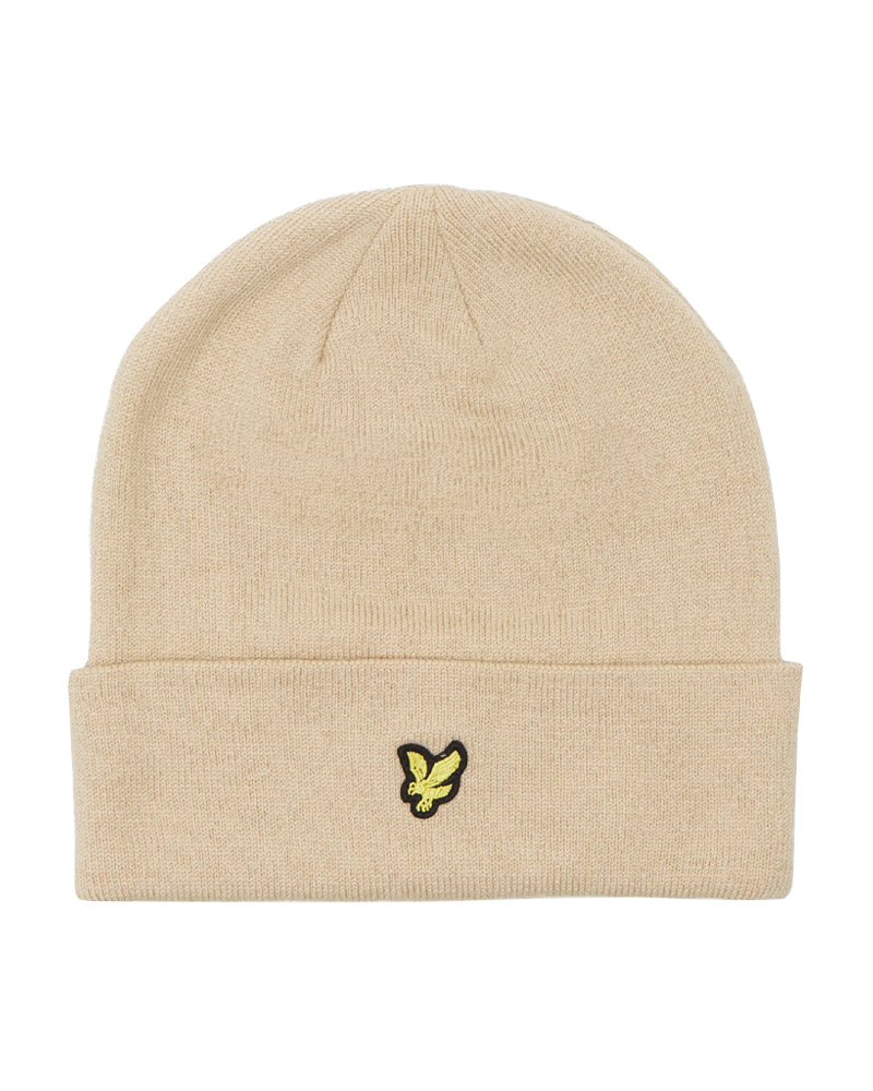 LYLE & SCOTT BEANIE CAIRNGORMS KHAKI CZAPKA ZIMOWA