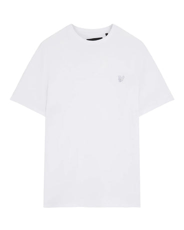 LYLE & SCOTT TONAL EAGLE WHITE T-SHIRT