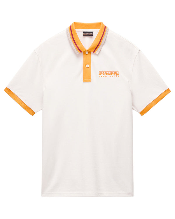 Napapijri E-Murlo White Whisper Koszulka polo przód