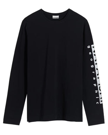 NAPAPIJRI SADAS BLACK LONGSLEEVE