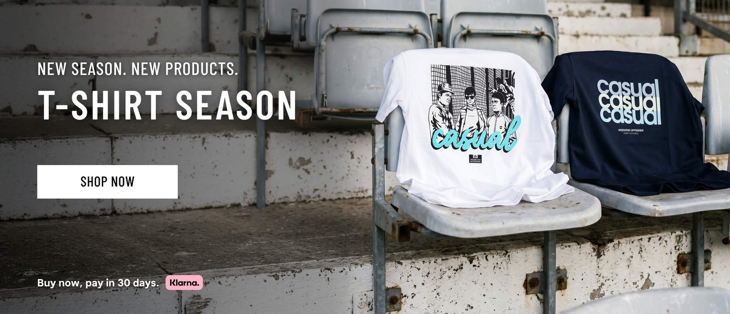 T-shirt season. New season. New products.